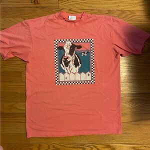 Vintage cow printed shirt